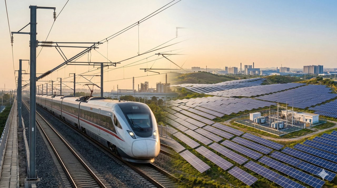 The Future of Indian Infrastructure: Integrating Solar Energy and Railway Electrification